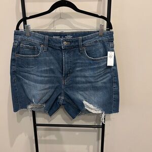 Old Navy Dark Blue High-Rise Denim Shorts